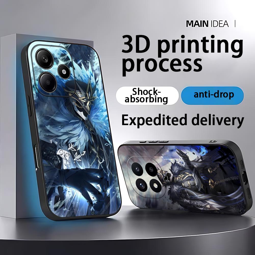 Receipt Printer Thermal - Чехол для телефона Genshin Impact Capitano
