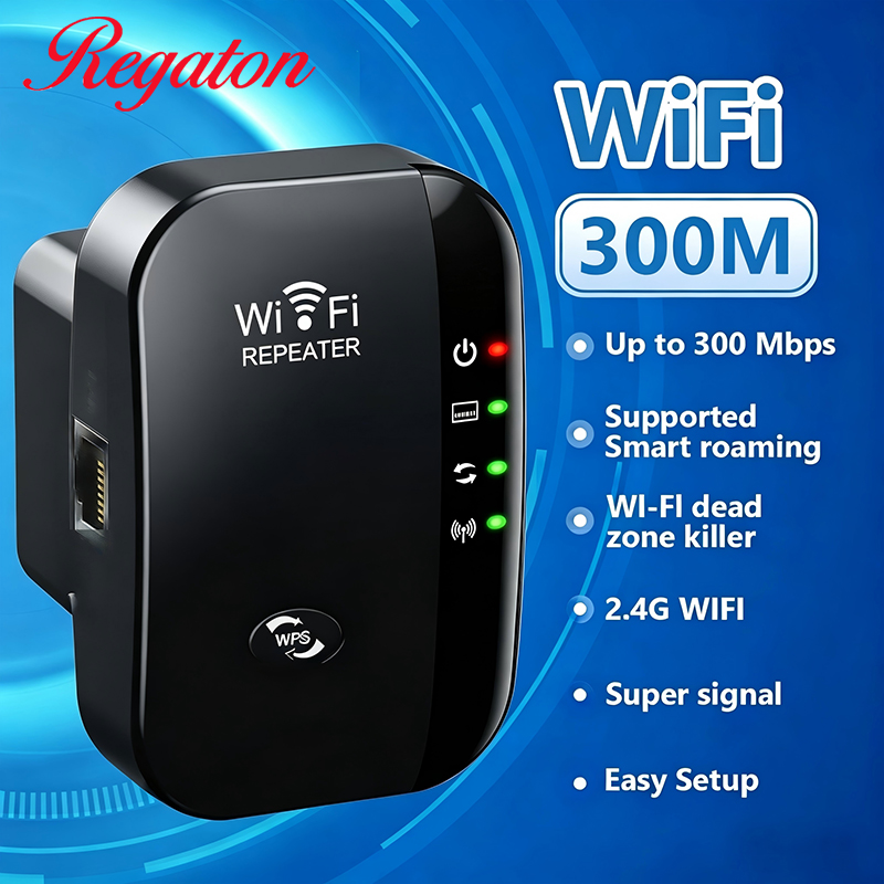 Office Technologies - Беспроводной усилитель Wi-Fi 300 Мбит/с 2,4