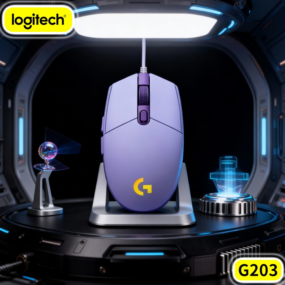 Проводная игровая мышь Logitec – обзор и цена Logitech Mouse G203