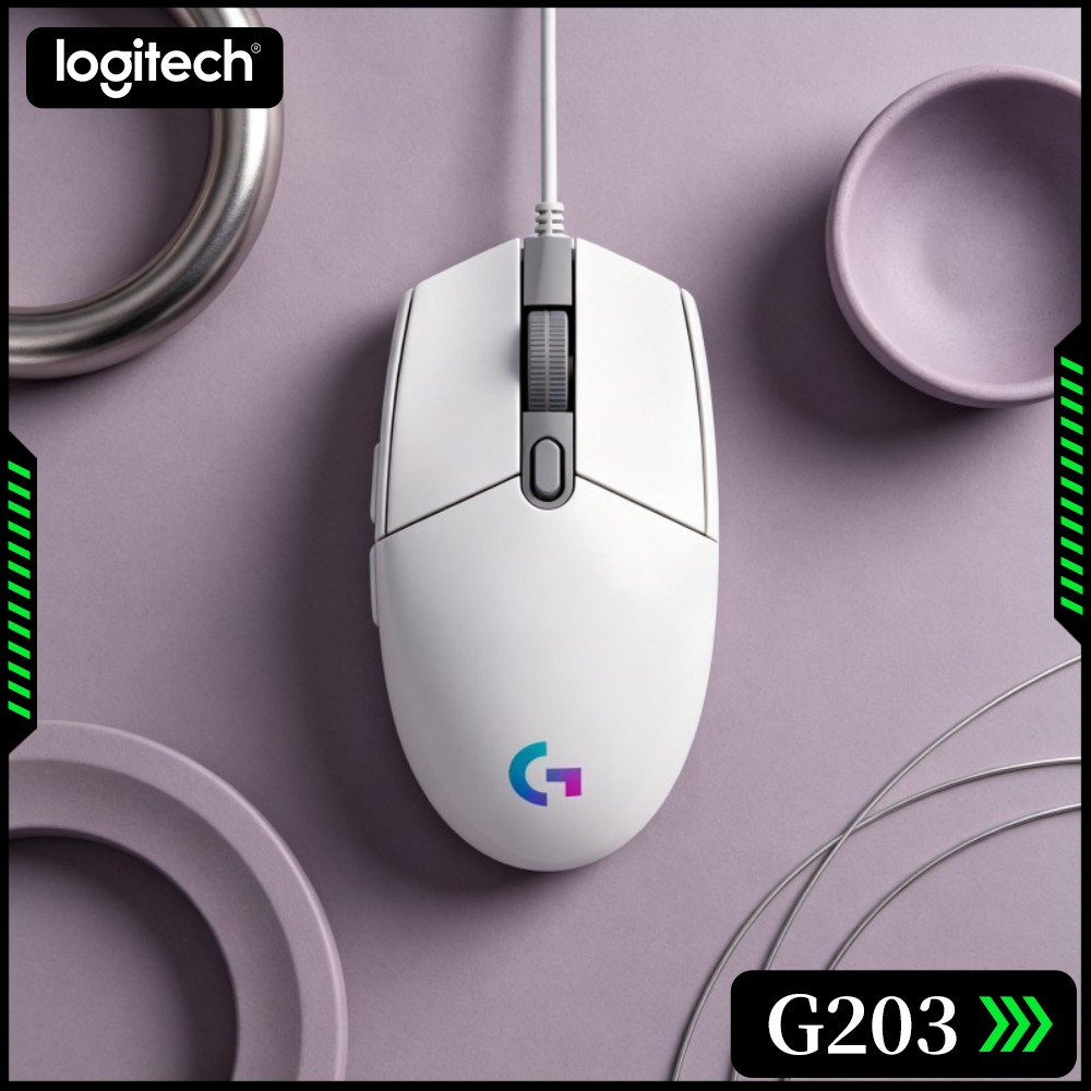 Проводная игровая мышь Logitec – обзор и цена Logitech Mouse G203