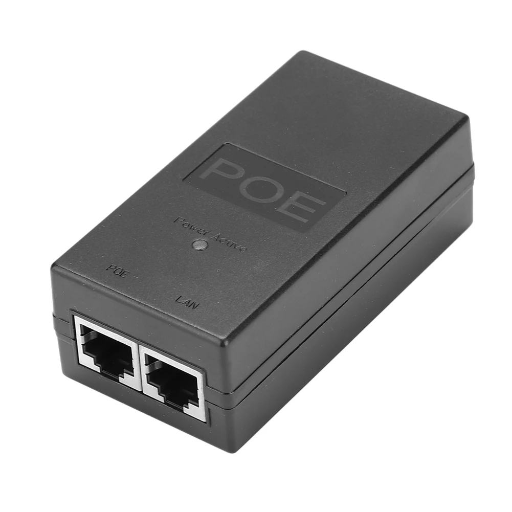 Инжектор питания POE 48В 0.5А  – обзор и цена Power Over Ethernet