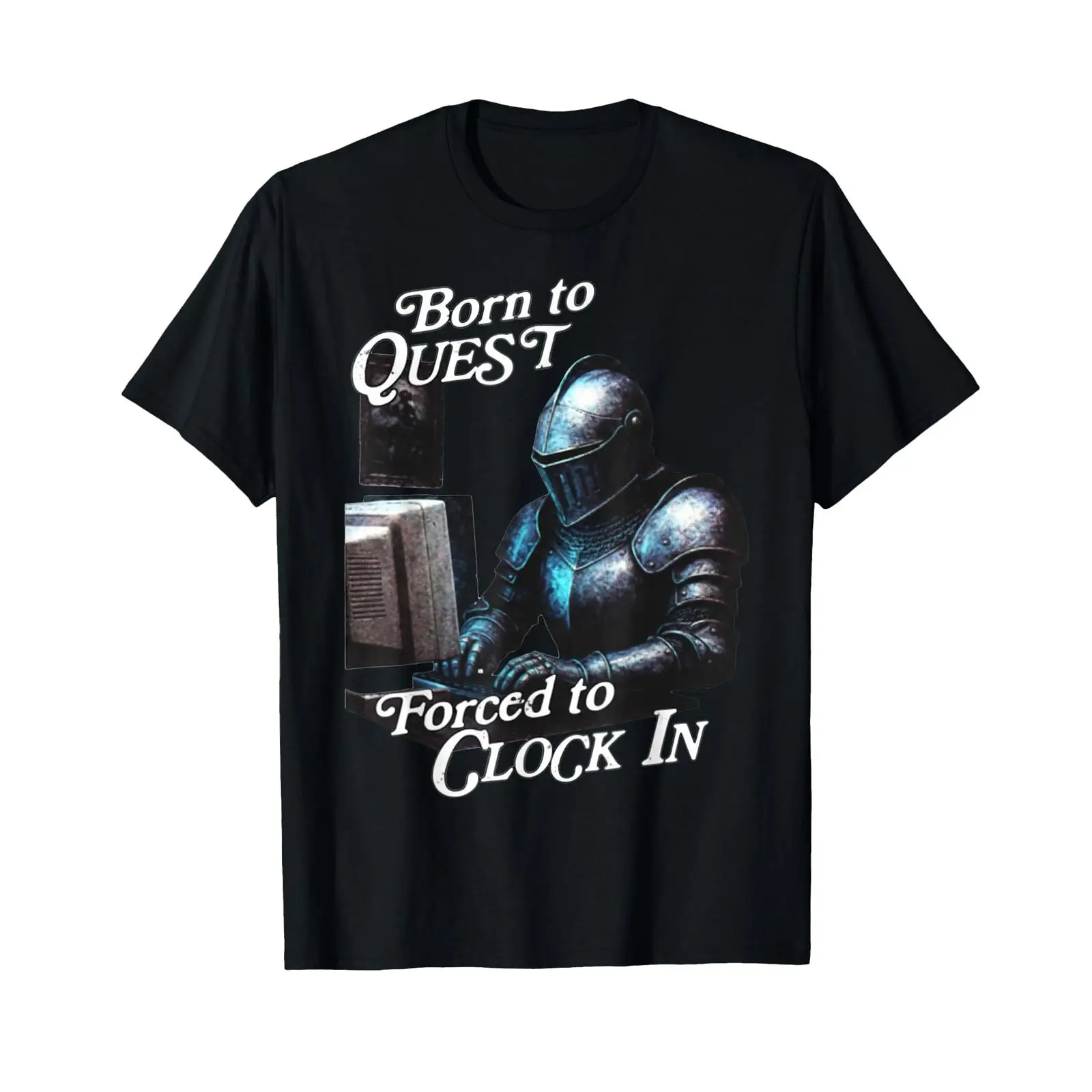 Футболка Born to Quest Forced  – обзор и цена Office Quest